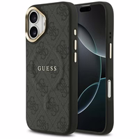 GUESS apvalks IPHONE 17 saderīgs ar MagSafe GUHMP17SP4MSEGCK (PU 4G ar klasisko) melns