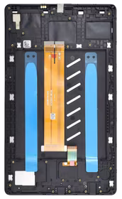 LCD screen Samsung T220 Tab A7 Lite 8.7 2021 ar touch screen un frame Melns (Refurbished) ORG
