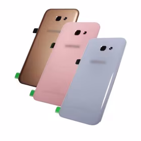 Aizmugurējais vāciņš Saderīgs ar Samsung A520 A5 2017 / Zeltains / (Ar camera lens) HQ