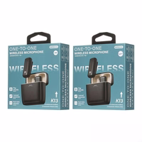 REMAX MICROPHONE K13 WITH CLIP USB-C melns