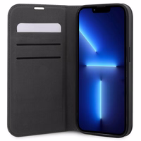 Karl Lagerfeld KLBKP14LSANKCPG iPhone 14 Pro 6.1" grāmatas tipa apvalks sudraba Saffiano Karl & Choupette