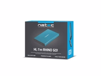 NATEC CASE HDD RHINO GO (USB 3.0, 2.5", zils)