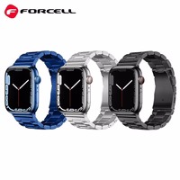FORCELL F-DESIGN FA10 nerūsējošā tērauda siksniņa APPLE Watch 38 / 40 / 41 mm zils
