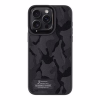 Tactical Camo Troop Maciņš for Apple iPhone 15 Pro Max Melns