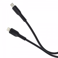 USB Kabelis Joyroom "SA26" melns "Type-C / Lightning" 100cm (līdz 30W)