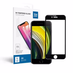 Aizsargstikls Blue Star - APP IPHONE 6 5D ar pilnu ekrānu pārklājumu - balts