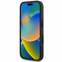 BMW M Perforēts Trīskrāsu Līnija Magnētiskais viedtālruņa apvalks iPhone 16 - pelēks