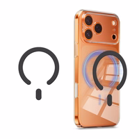 MagSafe Tech-Protect MMP-200 magnētiskais gredzens tālrunim - melns