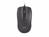 Natec Optical Mouse HOOPOE 2 1600 DPI, USB, melns