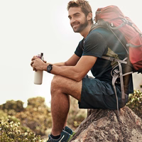 Tech-Protect Silikona līnijas siksna Garmin Fenix 5X / 5X Plus / 6X / 6X Pro / 7X / 8 (51 mm) - sarkans