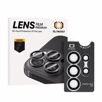 Rūdītais stikls Tel Protect 3D objektīva Aramid sērija kamerai Samsung Galaxy S25 Ultra (5 objektīvi)