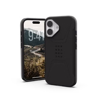 UAG Civilian MagSafe maciņš iPhone 17 - melns