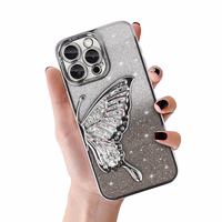 Tel Protect Butterfly ūdens viedtālruņa apvalks Iphone 13 Pro sudraba