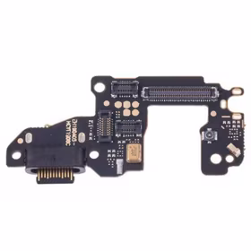 Charging Port Saderīgs ar Huawei P30 Ar Flex / Plata OEM