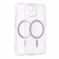 FROST MAG COVER viedtālruņa apvalks ar kameras aizsardzību, saderīgs ar MagSafe, priekš IPHONE 11 Pro, sarmots caurspīdīgs