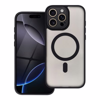 VARIETE MAG COVER Viedtālruņa apvalks saderīgs ar Magnētisko IPHONE 15 melns