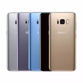 Aizmugurējais vāciņš Saderīgs ar Samsung G955 S8 Plus Sudrabs (ar camera lens) HQ