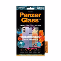 PanzerGlass ClearCase viedtālruņa apvalks Samsung Galaxy S21+ - caurspīdīgs un melns