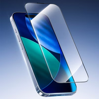 Rock Aizsargstikls HD pilna pārklājuma ar antistatisku īpašību iPhone 17 Pro