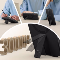 Tech-Protect Kevlar Aura Magnētiskais viedtālruņa apvalks Samsung Galaxy S25 Ultra - melns/oranžs