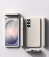 Ringke Silikona MagSafe Maciņš for Samsung Galaxy S26 - bēšs