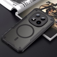 Tech-Protect Rugged Shield MagSafe apvalks Xiaomi Poco M8 Pro / Xiaomi Redmi Note 15 Pro+ 5G - melns