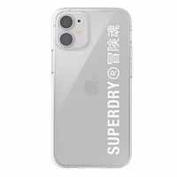 SuperDry Snap iPhone 12 mini Clear Case balts 42593