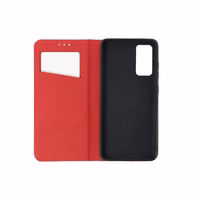 SMART PRO Grāmatiņa leather maciņš for XIAOMI Redmi Note 15 PRO 5G claret
