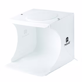 Photo box ar LED lightning, 24x23x22cm