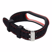 Elastomēra siksniņa LIFESTYLE XIAOMI Mi Band 5 / 6 melns (04)