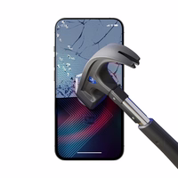 Rūdīts stikls iPhone 14 Pro / iPhone 14 hibrīds elastīgs 7H no 3mk FlexibleGlass sērijas