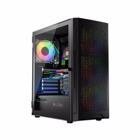 Logic ARAMIS ARGB MINIDI USB 3.0 Case melns