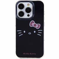 Hello Kitty IML Kitty Face viedtālruņa apvalks iPhone 13 Pro / 13 - melns