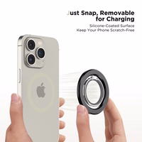 Tech-Protect MMR300 magnētiskais turētājs / gredzens ar MagSafe - melns