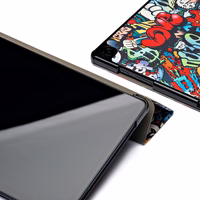 Korpuss Reach Smart Leather Samsung X210/X215/X216 Tab A9 Plus 11.0/X230/X235/X236 Tab A11 Plus 11.0 grafiti