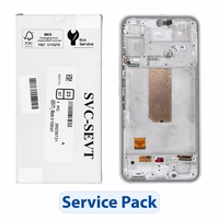 ServicePack LCD displejs SAMSUNG A54 5G A546B balts GH82-31231B