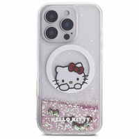 Hello Kitty Šķidrais Spīdums Sweet Kitty Bows Magnētiskais iPhone 16 Pro Viedtālruņa apvalks - Balts