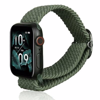 Beline Siksniņa Apple Watch Textile 42/44/45/49mm zaļš
