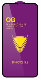 Screen protection glass "11D Full Glue" Samsung A145 A14 4G/A146 A14 5G melns bulk