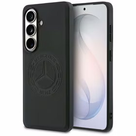 Mercedes Vintage Logo MagSafe Maciņš for Samsung Galaxy S26 - melns