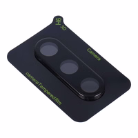 5D pilnas līmes kameras aizsargstikls - Samsung Galaxy S24 Plus melns