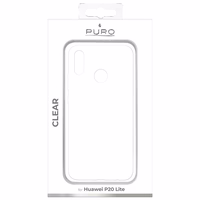 PURO Clear Cover - maciņš Huawei P20 Lite (2018) 5.8 "(caurspīdīgs)