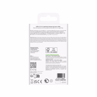 Puro TPE 12W USB-A - Lightning kabelis 2m - balts