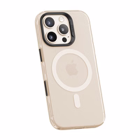 Benks Magnētiskais Lucid Armor Apvalks (C066) Iphone 16 Pro Max zelta (Kameras Vadības Poga)