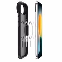 Dux Ducis Yind viedtālruņa apvalks iPhone 17 Air, saderīgs ar MagSafe - melns