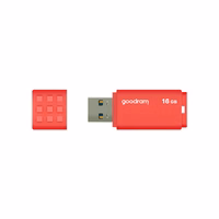GOODRAM UME3 USB zibatmiņa - 16GB USB 3.0 oranžs