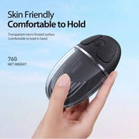 Dux Ducis "CM" bezvadu Bluetooth pele balta / caurspīdīga