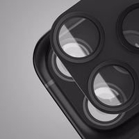 Etteri full camera lens guard for iPhone 17 Pro Max melns