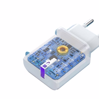 Dudao A20EU USB-A 18W sienas lādētājs - balts + USB-A - USB-C kabelis