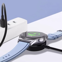 Tech-Protect MC03 UltraBoost indukcijas lādētājs Samsung Galaxy Watch USB-C 100cm - melns